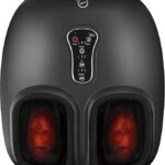 COMFIER Shiatsu Foot Massager with Heat[FSA Eligible HSA],2026 Upgraded Feet Massager Machine for Plantar Fasciitis,Neuropathy Pain with Vibration,Compression, 13In,Valentines Gifts for Women Men