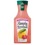 Simply Lemonade with Raspberry All Natural, 52 Fl Oz Bottle