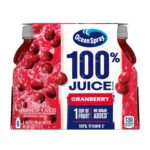 Ocean Spray 100% Juice, Cranberry Juice, 10 Ounce Bottle (Pack of 6) - Image 4