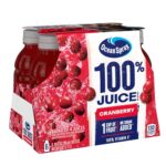Ocean Spray 100% Juice, Cranberry Juice, 10 Ounce Bottle (Pack of 6) - Image 2