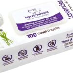 Best Pet Supplies Pet Wipes for Dogs - Dog Wipes Cleaning Deodorizing, for Coats, Ears, Paws - Calming Lavender, Aloe Vera, 100 Count